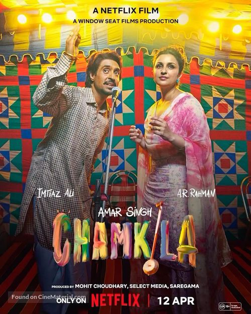 مشاهدة فيلم Amar Singh Chamkila 2024 اون لاين