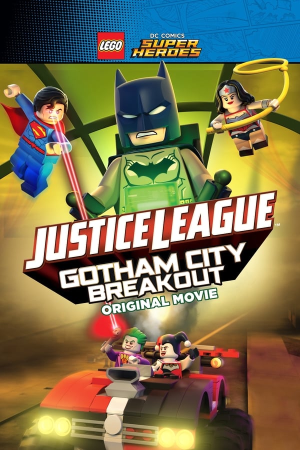 مشاهدة فيلم Lego DC Comics Superheroes: Justice League - Gotham City Breakout 2016 اون لاين
