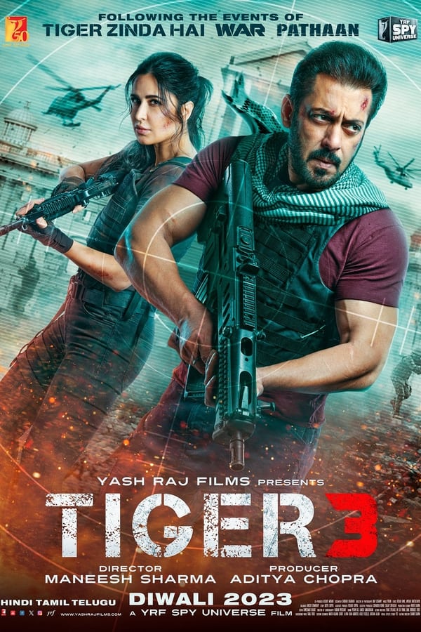 مشاهدة فيلم Tiger 3 2023 اون لاين