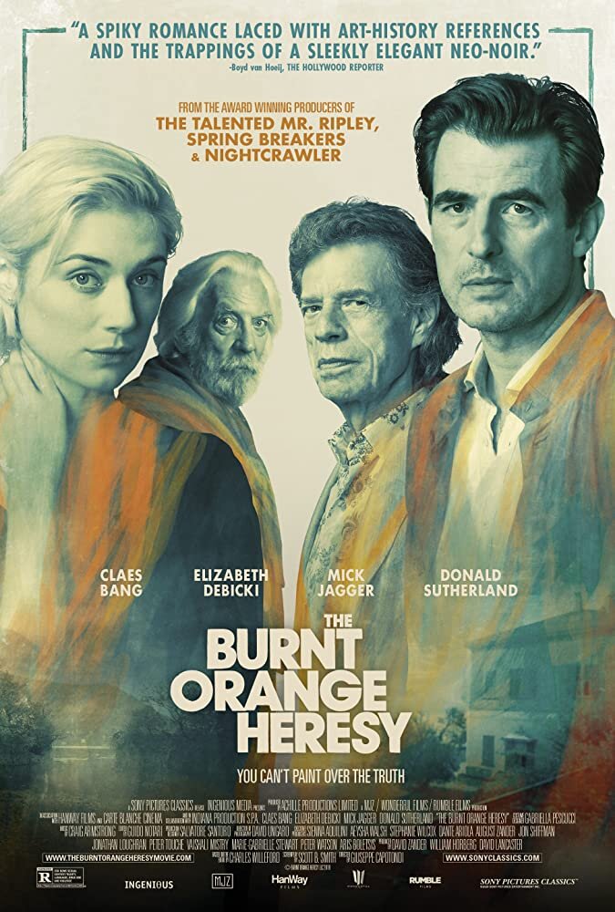 مشاهدة فيلم The Burnt Orange Heresy 2019 اون لاين