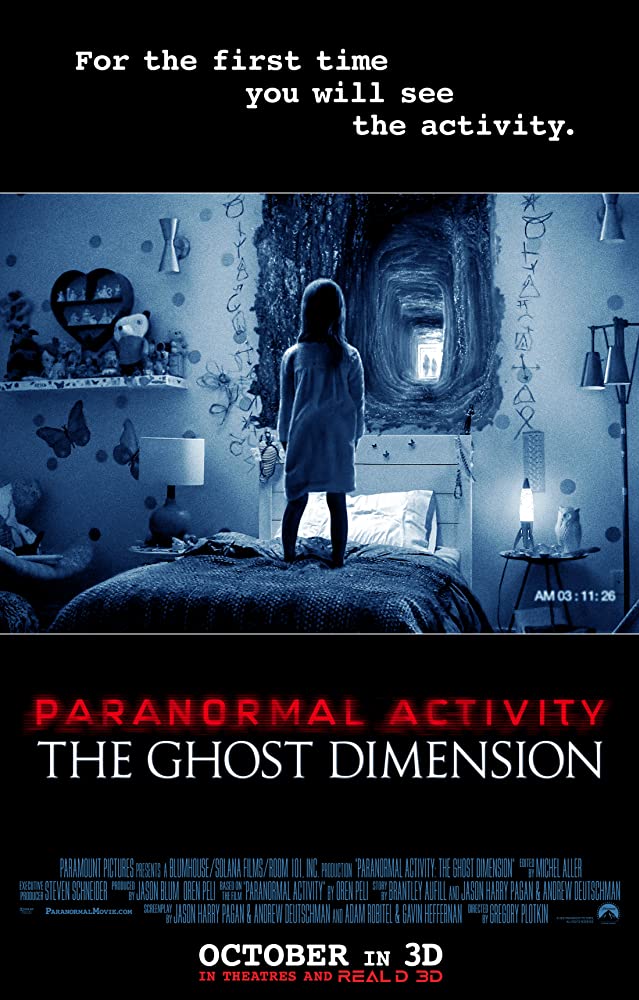 مشاهدة فيلم Paranormal Activity: The Ghost Dimension 2015 اون لاين
